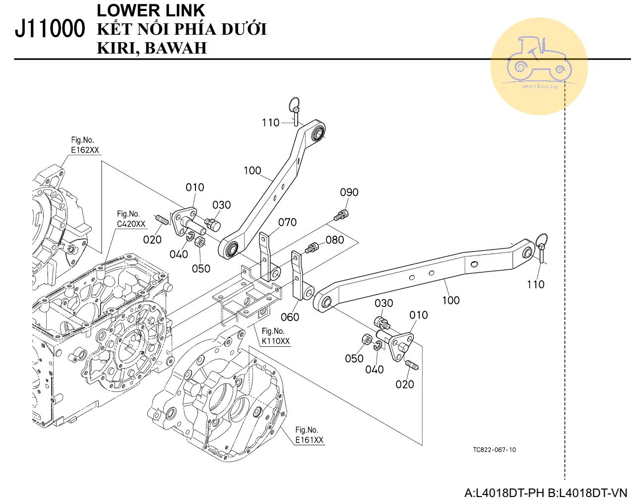Thanh liên kết dưới